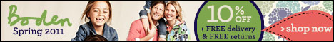 Boden 10% OFF